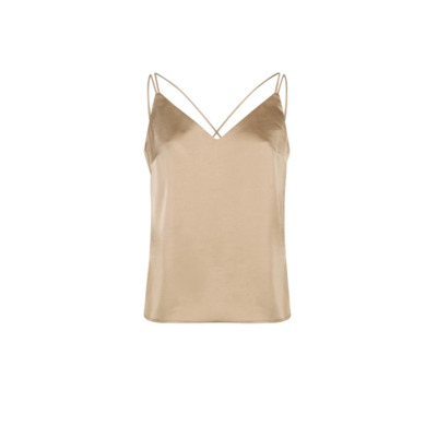 Sleeveless Tops Dante 6 , Beige , Dames