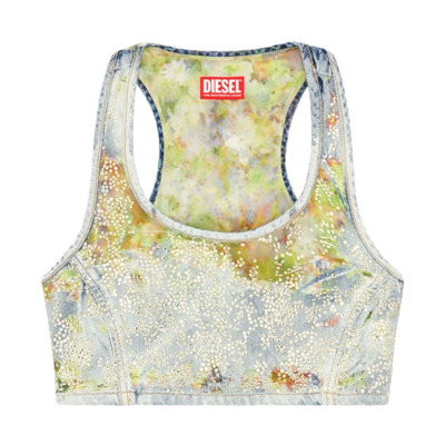 Sleeveless Tops Diesel , Multicolor , Dames