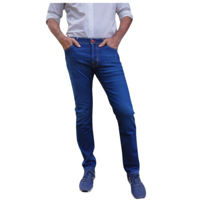 Slim Fit Jeans Jacob Cohën , Blue , Heren