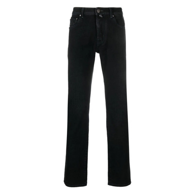 Slim Fit Straight Jeans Jacob Cohën , Black , Heren