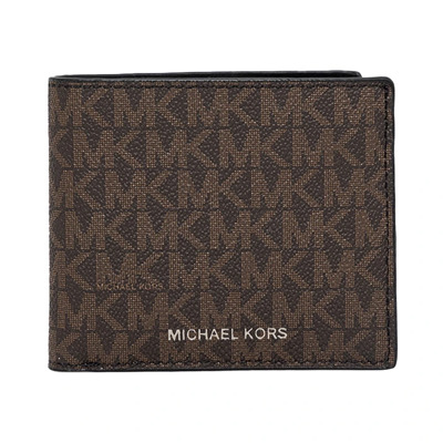 Stijlvolle Portemonnee voor Dagelijks Gebruik Michael Kors , Brown , Heren