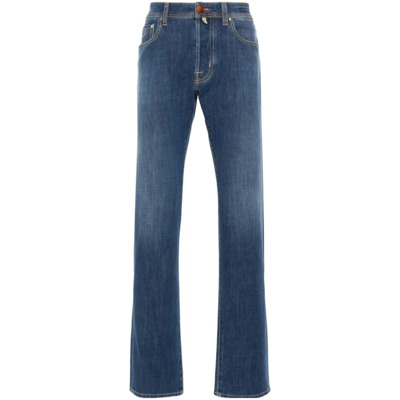 Straight Jeans Jacob Cohën , Blue , Heren