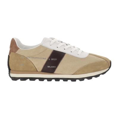 Suède Sneakers met Leren Inzetstukken Hogan , Multicolor , Dames