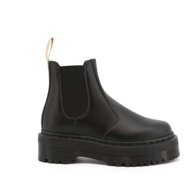 Synthetisch Leren Enkellaarzen voor Dames Dr. Martens , Black , Dames