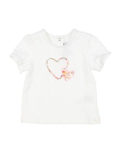 Tartine Et Chocolat Infant Girl T-shirt White Size 9 Cotton, Modal, Elastane