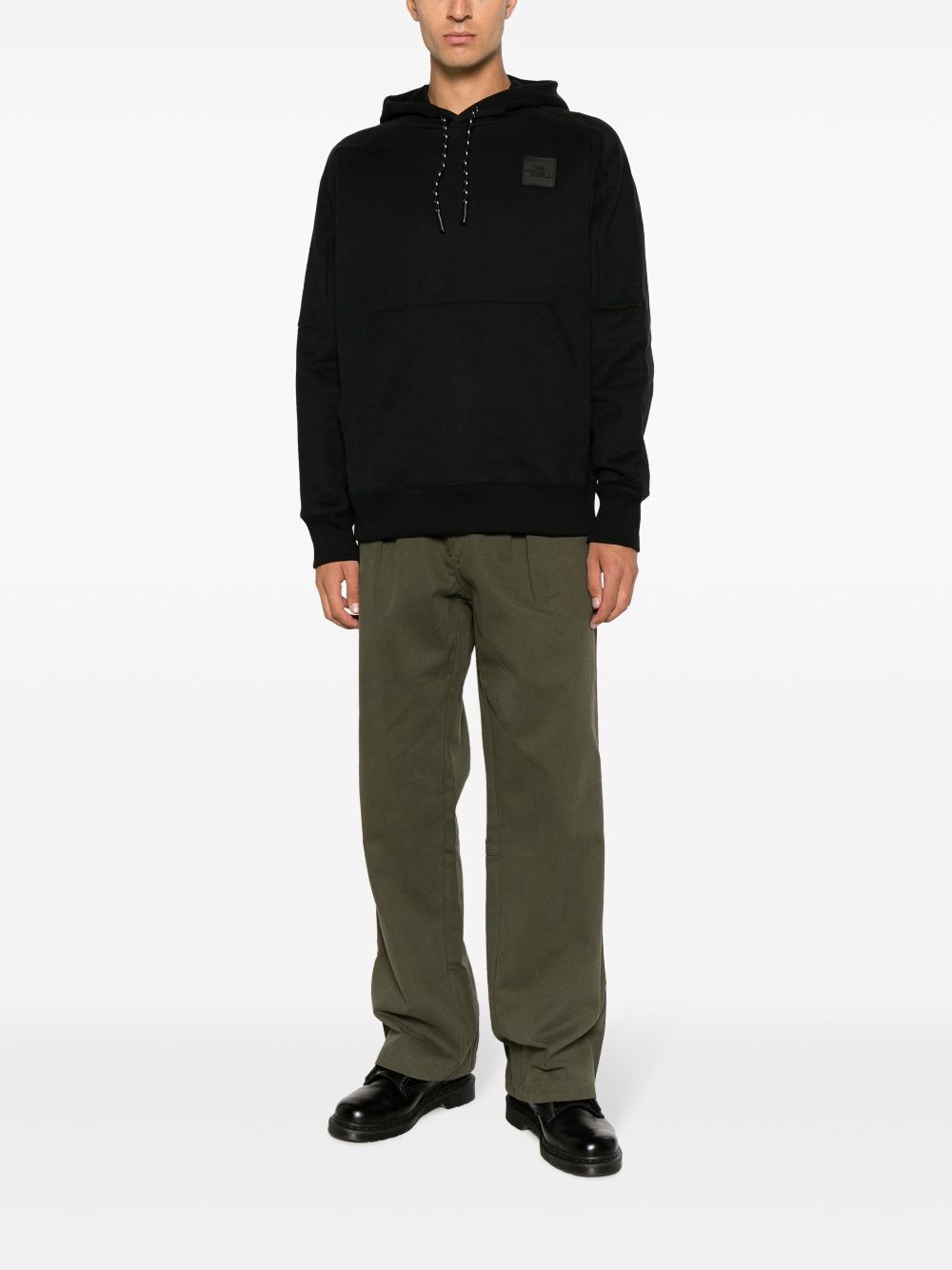 The North Face Katoenen hoodie - Zwart