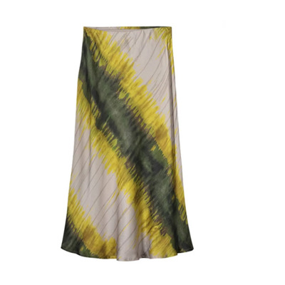 Tie Dye Gestreepte Rok Summum Woman , Multicolor , Dames