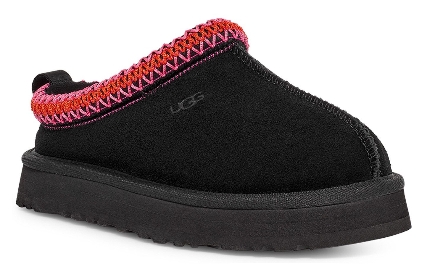 UGG Pantoffels K TAZZ plateau clog, mule, huisschoen met sierbies