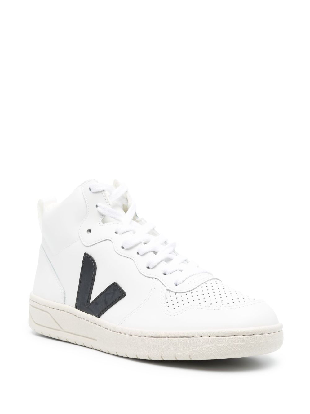 VEJA V-15 high-top sneakers - Wit