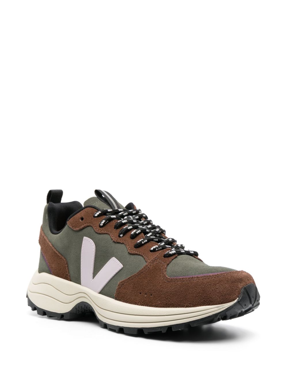 VEJA Venturi Alveomesh sneakers met vlakken - Groen