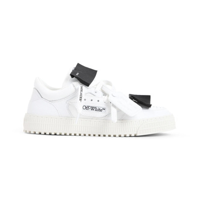 Wit Zwart Lage Top Sneakers Off White , White , Heren