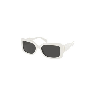 Witte Frame Zonnebril Michael Kors , White , Dames