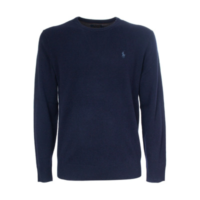 Wol Schepnek Trui Polo Ralph Lauren , Blue , Heren