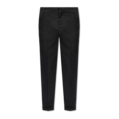 Wollen broek Balmain , Black , Heren