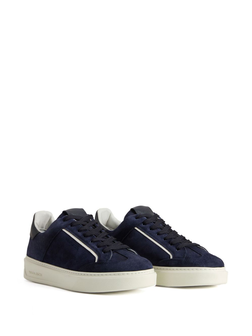 Woolrich Sneakers met ronde neus - Blauw