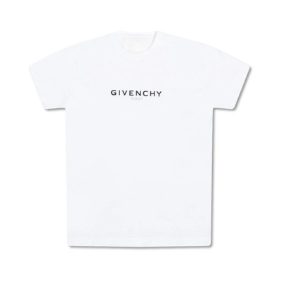 Zwart Logo Oversized T-Shirt Givenchy , White , Heren