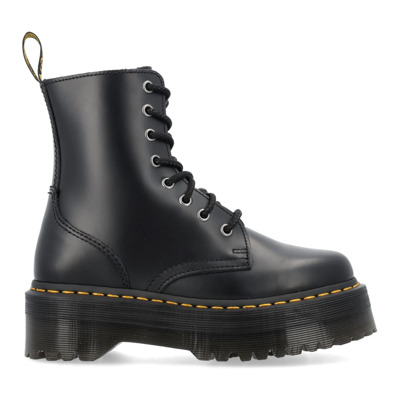 Zwarte Gesloten Jadon Platformlaarzen Dr. Martens , Black , Heren