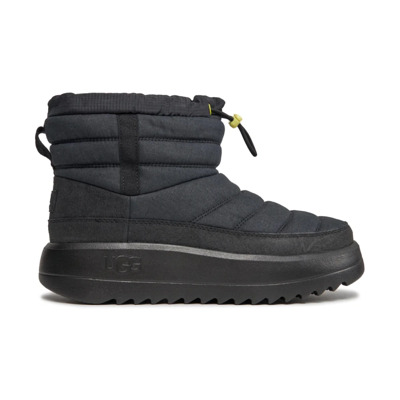 Zwarte Mini Laarzen met Logo UGG , Black , Heren