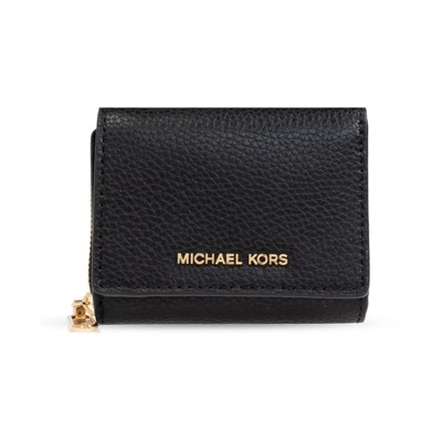 Zwarte Portemonnees voor Mannen en Vrouwen Michael Kors , Black , Dames