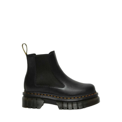 Audrick Chelsea Zwart Nappa Lux Dr. Martens , Black , Heren