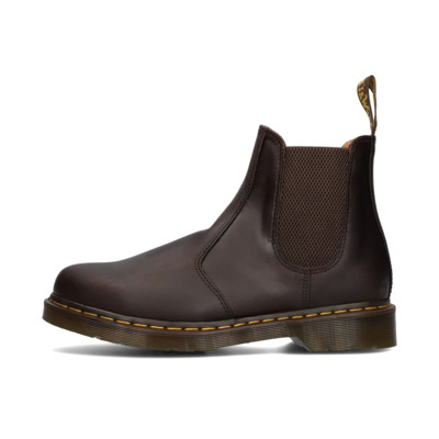 Bruine Chelsea Boots met Gegroefde Zool Dr. Martens , Brown , Heren