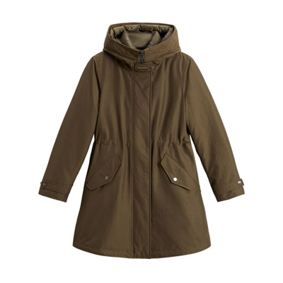 Groene Parka Jas voor Vrouwen Woolrich , Green , Dames