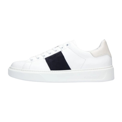 Klassieke Court Lage Sneakers Woolrich , White , Heren