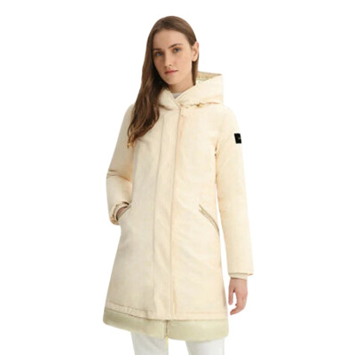 Ottoman Parka Array Large Woolrich , White , Dames