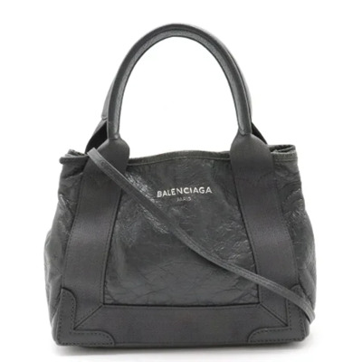 Pre-owned Leather balenciaga-bags Balenciaga Vintage , Black , Dames