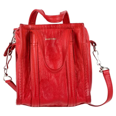 Pre-owned Leather balenciaga-bags Balenciaga Vintage , Red , Dames