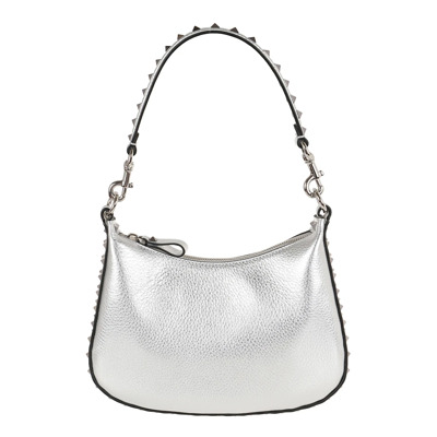 Stijlvolle Kleine Hobo Tas Valentino Garavani , Gray , Dames