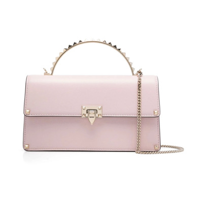 Stijlvolle Mini Tas in Diverse Kleuren Valentino Garavani , Pink , Dames