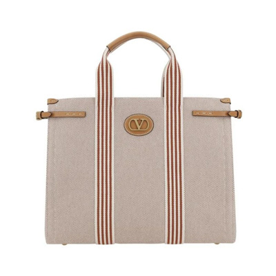 Stijlvolle katoenen tas met verstelbare bandjes Valentino Garavani , Beige , Heren