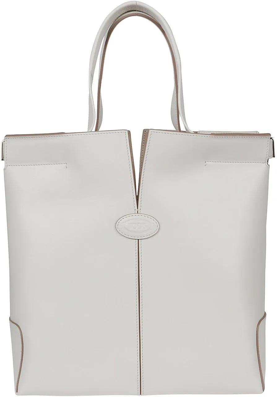 Tod's Crossbody bags - Small Dbm Shopping Bag White in wit