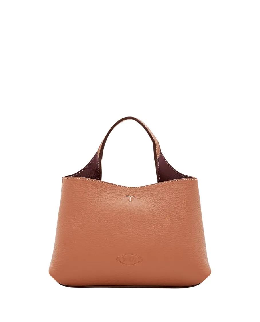 Tod's Totes & shoppers - Brown Mini Leather Shopping Bag in bruin