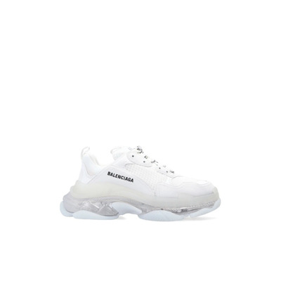 Triple S Clear Sole Sneakers Balenciaga , White , Dames