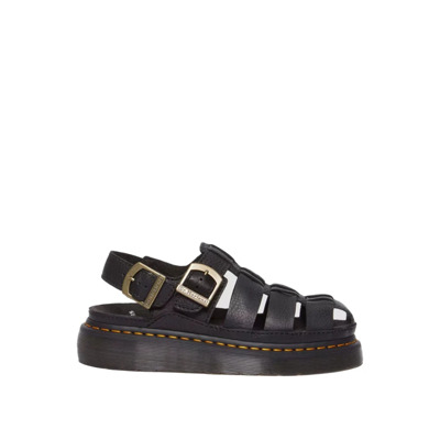 Zwarte Grizzly Shore Sandalen Dr. Martens , Black , Dames